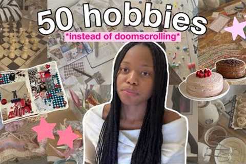 HOBBIES TO START IN 2026 *no more doomscrolling* 🌟 cool, fun, &amp; creative