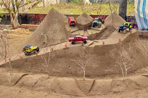RC Cars Extreme Mountain Obstacle Challenge⛰️🚙