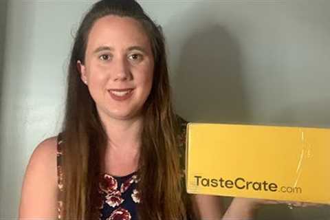 TasteCrate Healthy Snacks Unboxing