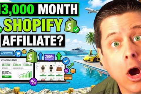 Shopify Affiliate Program - Make Money Without Dropshipping?