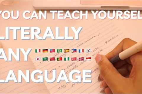 How to Teach Yourself A Language
