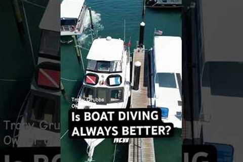 Should boat diving be a part of Scuba Certification? 🛟🤿🛥️ #scubadiving #boatdiving #divetravel