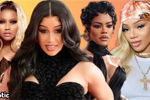 Cardi b finally confirmed Nicki Minaj joint tour tea 🍵 Glorilla new face! Teyana Golden Globes!..