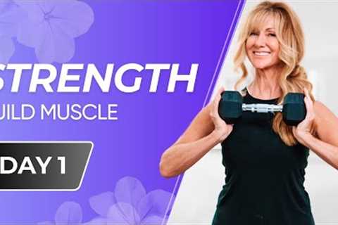 10 Min Full Body Strength for Women Over 50: How to Start (Day 1)