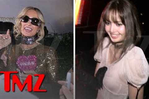 Lisa, Paris Hilton, and Other Stars Attend Golden Globes 2026 After-Parties | TMZ