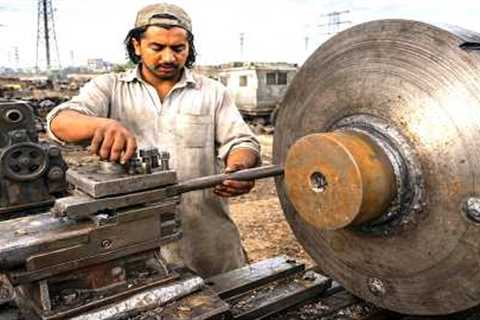 Why So Precise - How Pakistani Workshops Make Large Industrial Components - @hydraulichands