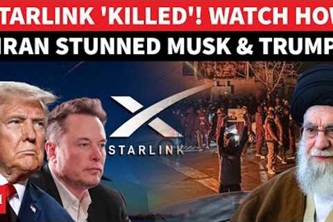 Iran DECIMATES 'Regime-Change' Tool With Russia-China Help? Military-Grade Tech Jams Musk Starlink