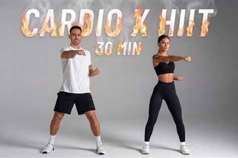 30 MIN CARDIO HIIT WORKOUT - ALL STANDING - Full Body, No Equipment