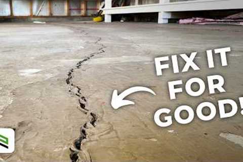 How To Permanently Repair A Garage Floor Crack