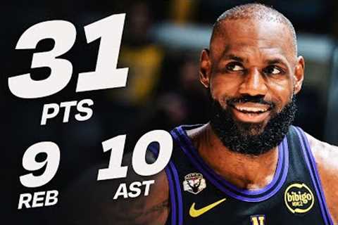 LeBron James STUFFS THE STAT SHEET | January 13, 2026