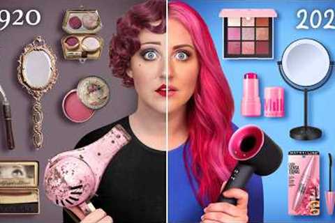 I Bought VINTAGE vs NEW Beauty Products