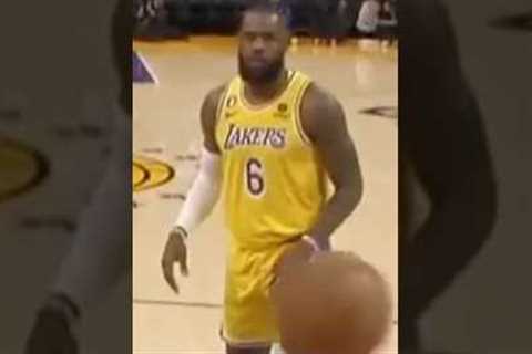 LeBron Was Confused… 😂 #shorts