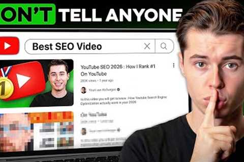 YouTube SEO 2026: How I Rank #1 on YouTube (Works Every Time)