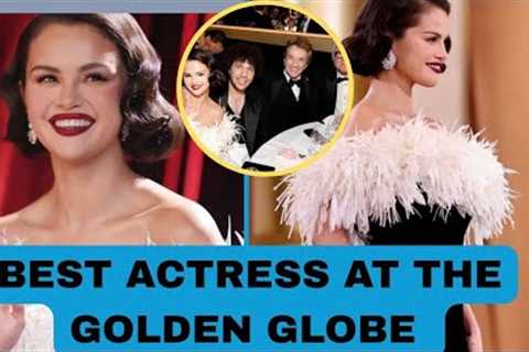 Selena Gomez win female actor motion photo' musical and comedy at the Golden globes 2026
