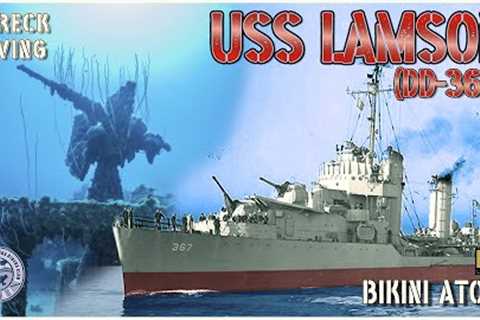 🇲🇭 Ep. 5: Tech Scuba Diving on Historical Destroyer USS Lamson (DD-367) | Bikini Atoll, Marshall..