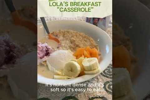 Our elderly parent eats this EVERY MORNING for breakfast (soft food diet breakfast) #elderlycare