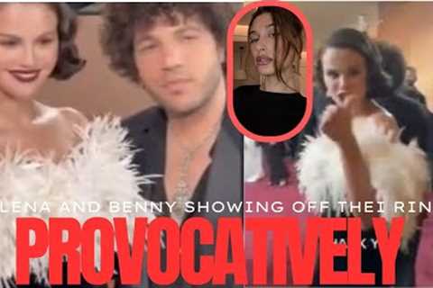Benny Whispers “I Love You” to Selena, showing Wedding Rings? (PROVOCATIVELY) 