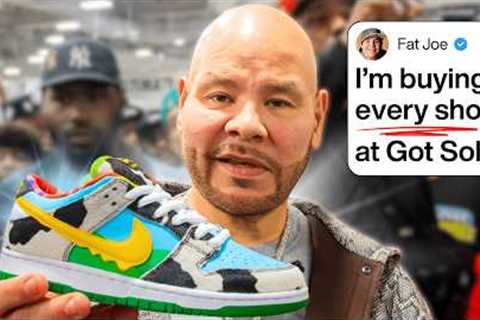 Fat Joe Cashes Out On Sneakers At Got Sole