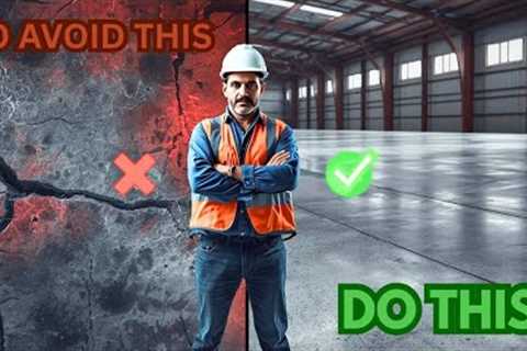 Barndominium Concrete Slabs CRACK 3X Faster Than Homes - Here's Why (And How To Fix It)