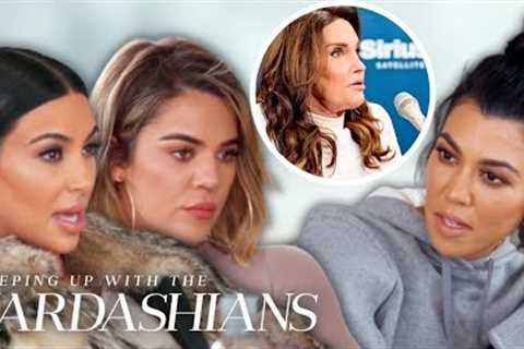 The Kardashian Sisters Confront Caitlyn Jenner Over Her Controversial Memoir | KUWTK | E!