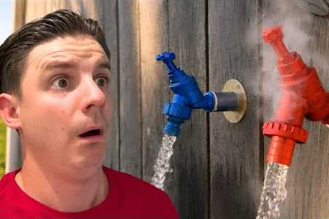 Plumbing A Hot Water Outside Tap!