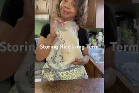Are You Storing Your Rice the Right Way? Long Term Storage Option | Vacuum Sealing for Beginners