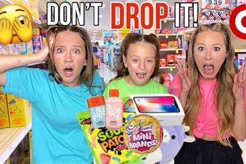 I’LL BUY WHATEVER YOU CAN CARRY TARGET SHOPPING CHALLENGE (BABYSITTER EDITION) 🫣😱