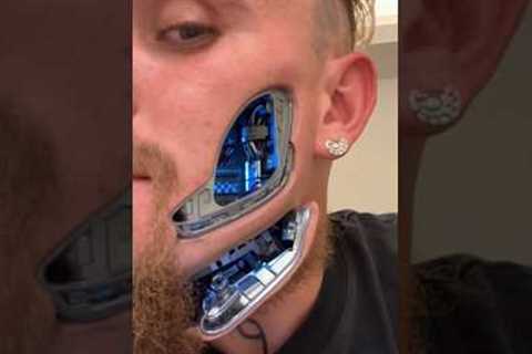 Jake Paul Robotic Ai Jaw update #fakepaulai #Shorts #Trending #viralshorts