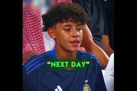 When Ronaldo teaches skill to his Son 🥶🐐