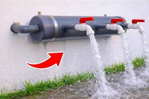 Very Few People Know the Secret to Splitting Water Valves from This 65-Year-Old Plumber! Super Easy