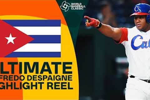 The ALL-TIME World Baseball Classic home run king is Alfredo Despaigne of Team Cuba 🇨🇺 (7 home..
