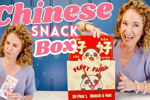 Peppy Panda Snack Box Review &amp; Unboxing | Chinese Snacks Subscription