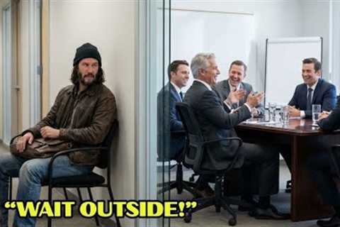 Keanu Reeves Is Left Waiting in His Own Office — Minutes Later, He Fires the Entire Executive Team