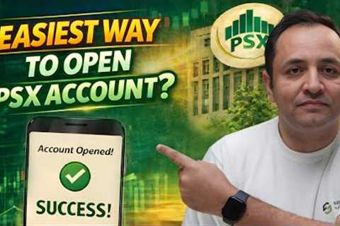 Easiest Way to Open Pakistan Stock Market Account