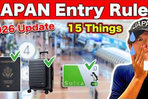 Japan Entry Rules 2026 – New Travel Rules Before You Go