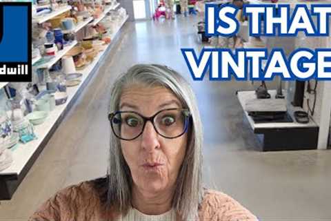 IS THAT VINTAGE?  Goodwill Thrift With Me in San Diego