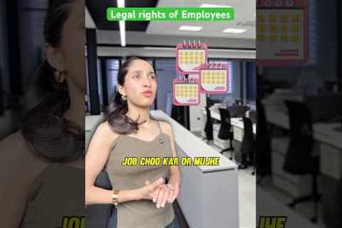 Fired or resigned but salary missing? Here’s your legal power move ⚡️ #salary  #legalrights