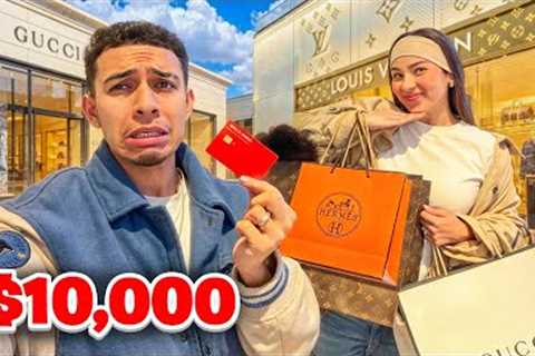 I SURPRISED MY WIFE WITH A NO BUDGET SHOPPING SPREE! ￼