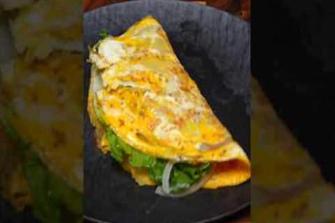 🔥 5-Minute Potato Egg Wrap: Low Calorie &amp; HIGH PROTEIN Breakfast! #cooking  #asmr