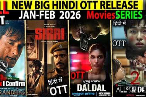 Dhurandhar NETFLIX OTT Release Hindi Movies Releas JAN-26 l AllOfUsAreDead2, Serai CrimeMoviesSeries