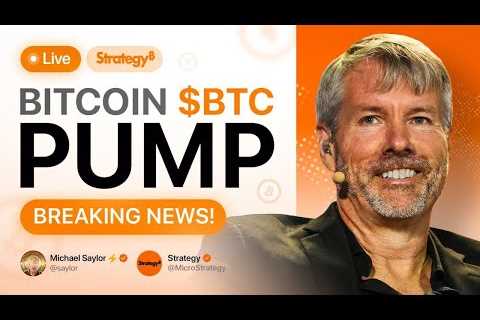 LIVE: Michael Saylor on Bitcoin Bull Run &amp; MSTR Stock – BTC Price Analysis