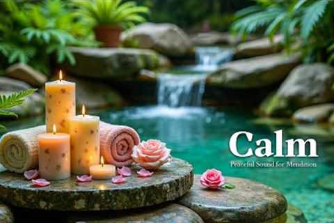 Relaxing Music + Water Sounds 🌿 Ease Overthinking, Reduce Stress, Sleep Sounds for Deep Inner Peace