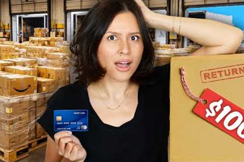 I Bought a $100 mystery box with Amazon Returns... Hit the JACKPOT 👀