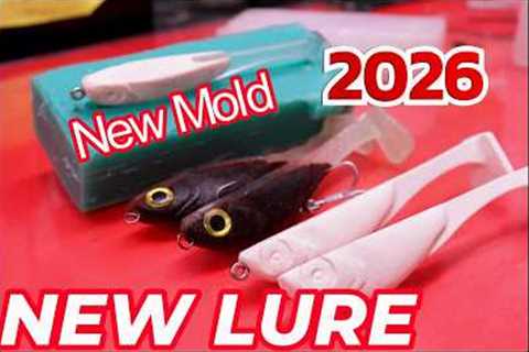 I Built a Custom Soft Plastic Swimbait from Scratch | DIY Fishing Lure Mold &amp; Pour #handmadelure