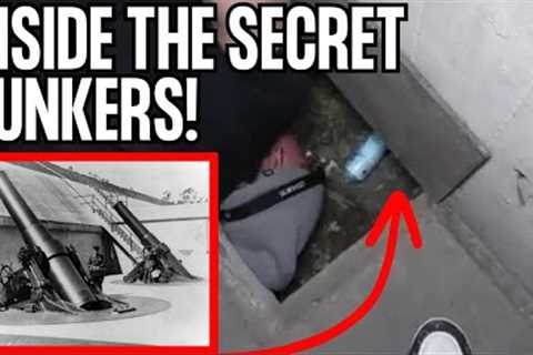 Exploring Forgotten Underground MILITARY BUNKERS Angels Gate, San Pedro, CA We got in!