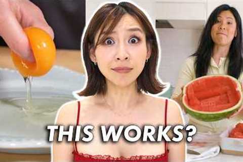 I Tried Viral Kitchen Hacks So You Don’t Have To