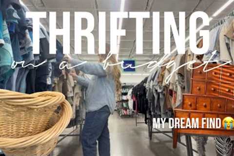 THRIFT WITH ME on a BUDGET | NOT a reseller 