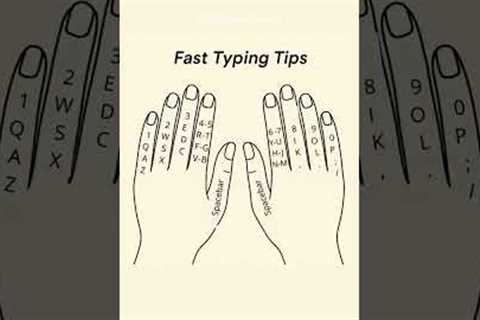 Fast Typing Tips💡 #cs #programming #beginners #tips #foryou