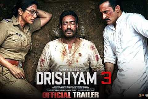 DRISHYAM 3 - Official Trailer | Ajay Devgn | Tabu | Akshaye Khanna | New Movie Trailer 2026
