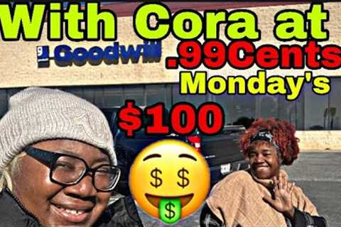 BEST CLOTHING DEALS ON A BUDGET WITH NO BUDGET TODAY! SHOPPING DISABLED MOTHER + DAUGHTER DUO $100